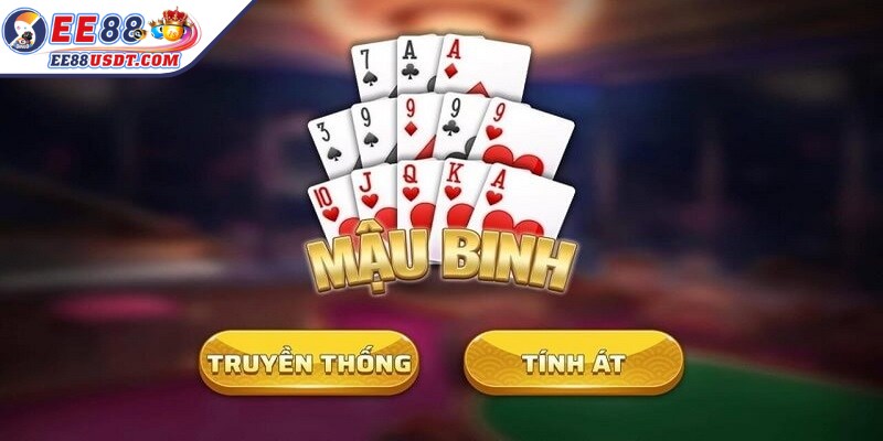Mậu binh hay còn gọi là binh xập xám, sử dụng bộ bài Tây 52 lá